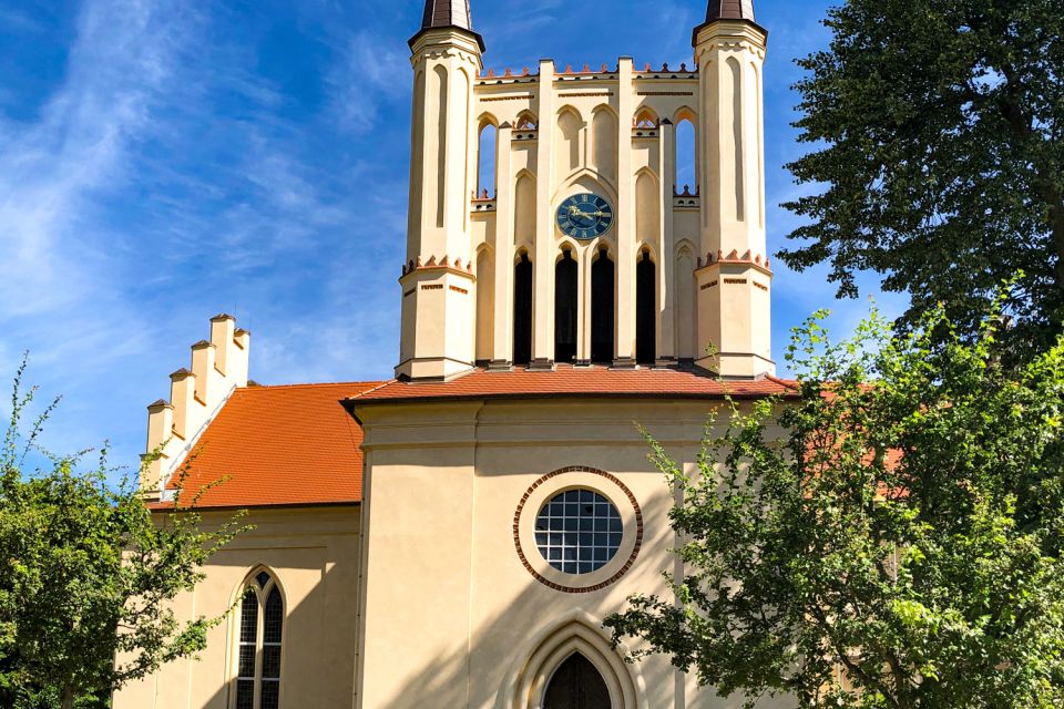 Schinkelkirche nach der Fassadensanierung , Foto: Michael Mattke, Lizenz: Amt Joachimsthal (Schorfheide)