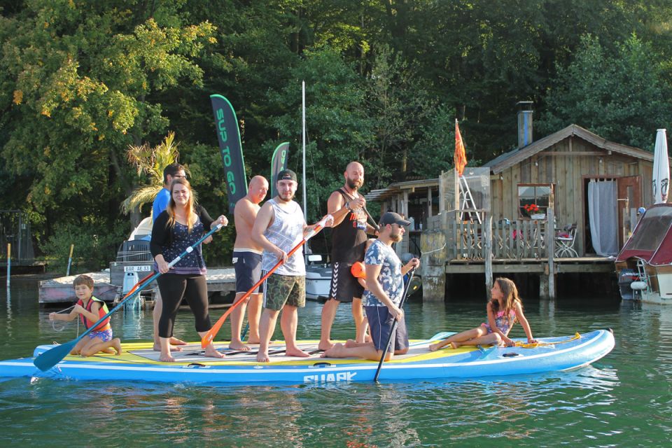 SUP auf dem Werbellinsee, Foto:  Michael Renne
