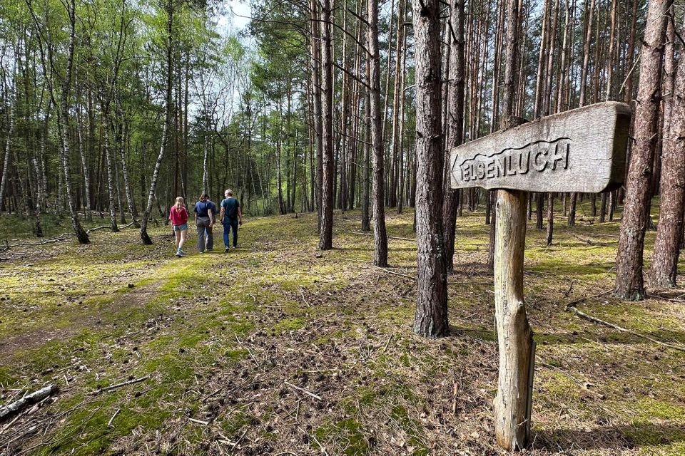 Wegweiser zum Elsenluch, Foto: Anke Bielig, Lizenz: Anke Bielig