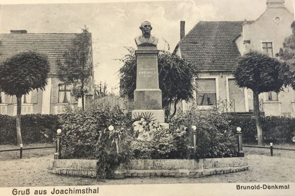 Brunolddenkmal historisch, Foto: Amt Joachimsthal, Lizenz: Amt Joachimsthal