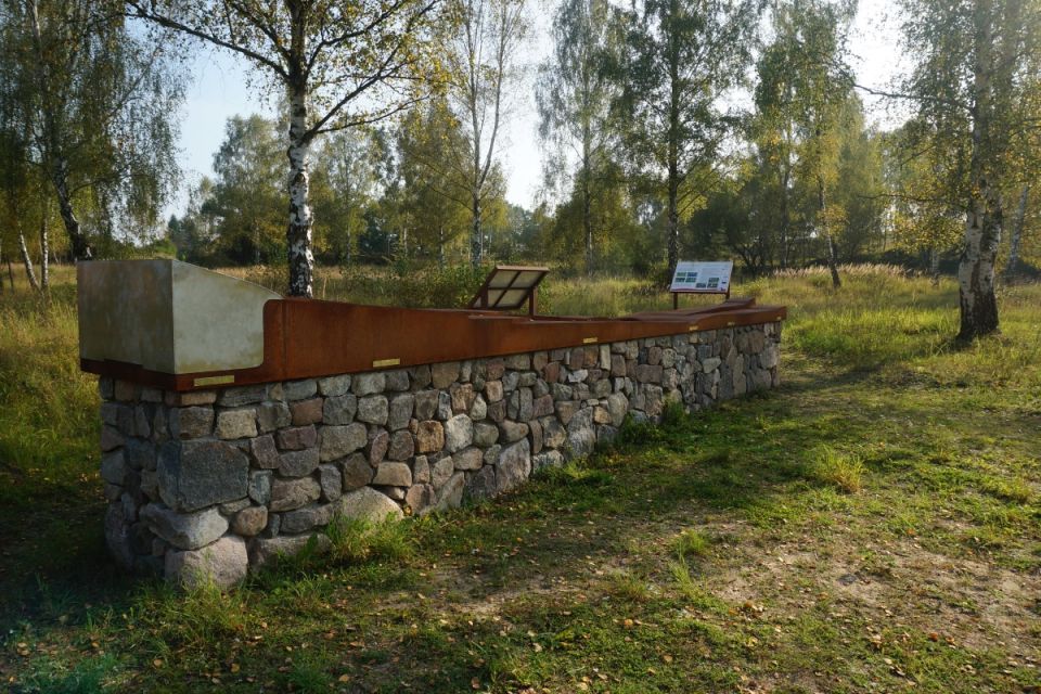 Informations-Installation im Weltnaturerbe Grumsin, Foto: Jan Hoffmann, Lizenz: TMB