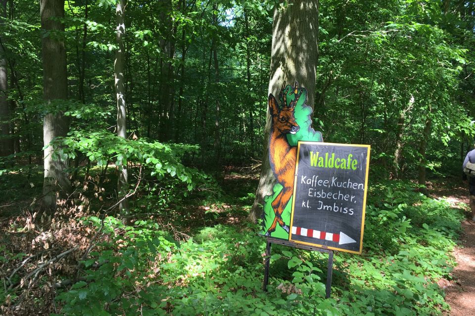 Hinweisschild am Radweg, Foto: Anke Bielig