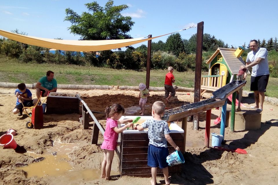 Matschespielplatz im Ferienpark, Foto: Bettina Bade, Lizenz: Ferienpark Templin GmbH & Co. KG