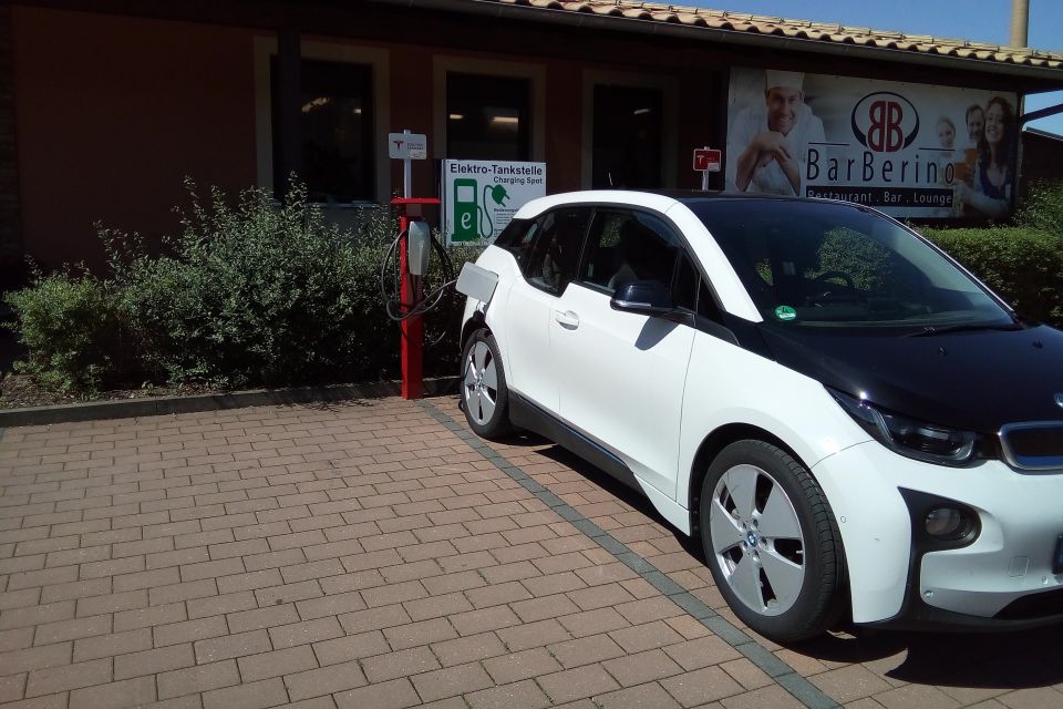 E-Tankstelle im Ferienpark, Foto: Bettina Bade, Lizenz: Ferienpark Templin GmbH & Co. KG