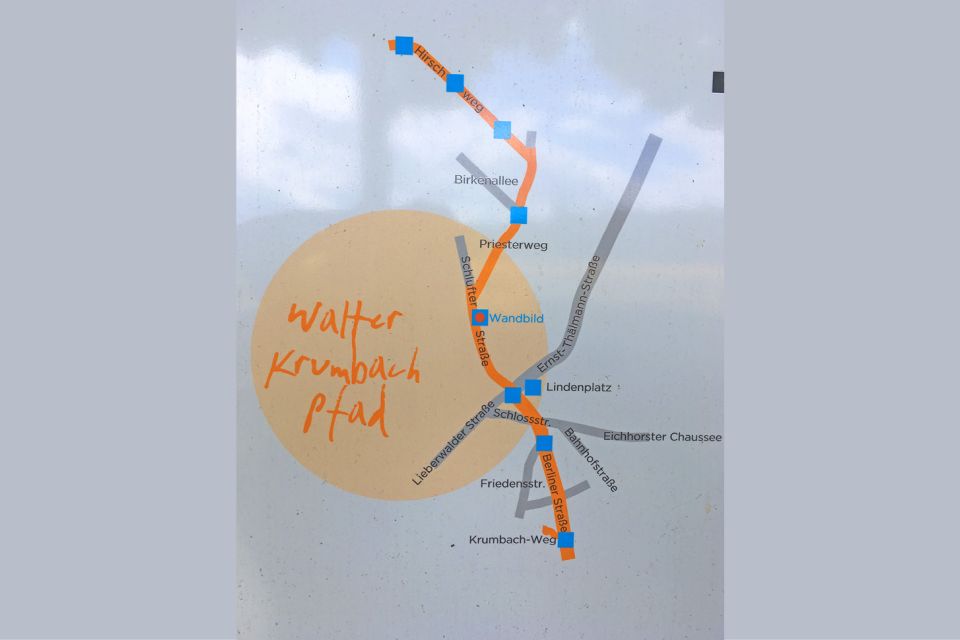 Karte Sandmännchenpfad, Foto: Anke Bielig, Lizenz: Anke Bielig