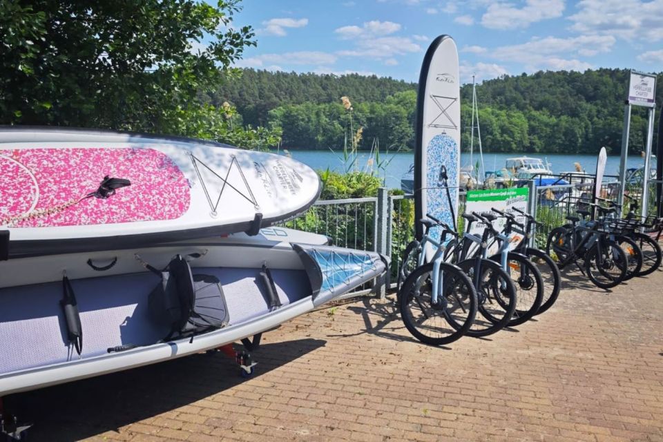 Kajak und SUP, Foto: Dirk Wiedenhöft, Lizenz: Werbellinseecharter