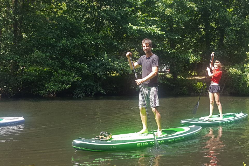 SUP auf dem Werbellinkanal, Foto:  Michael Renne